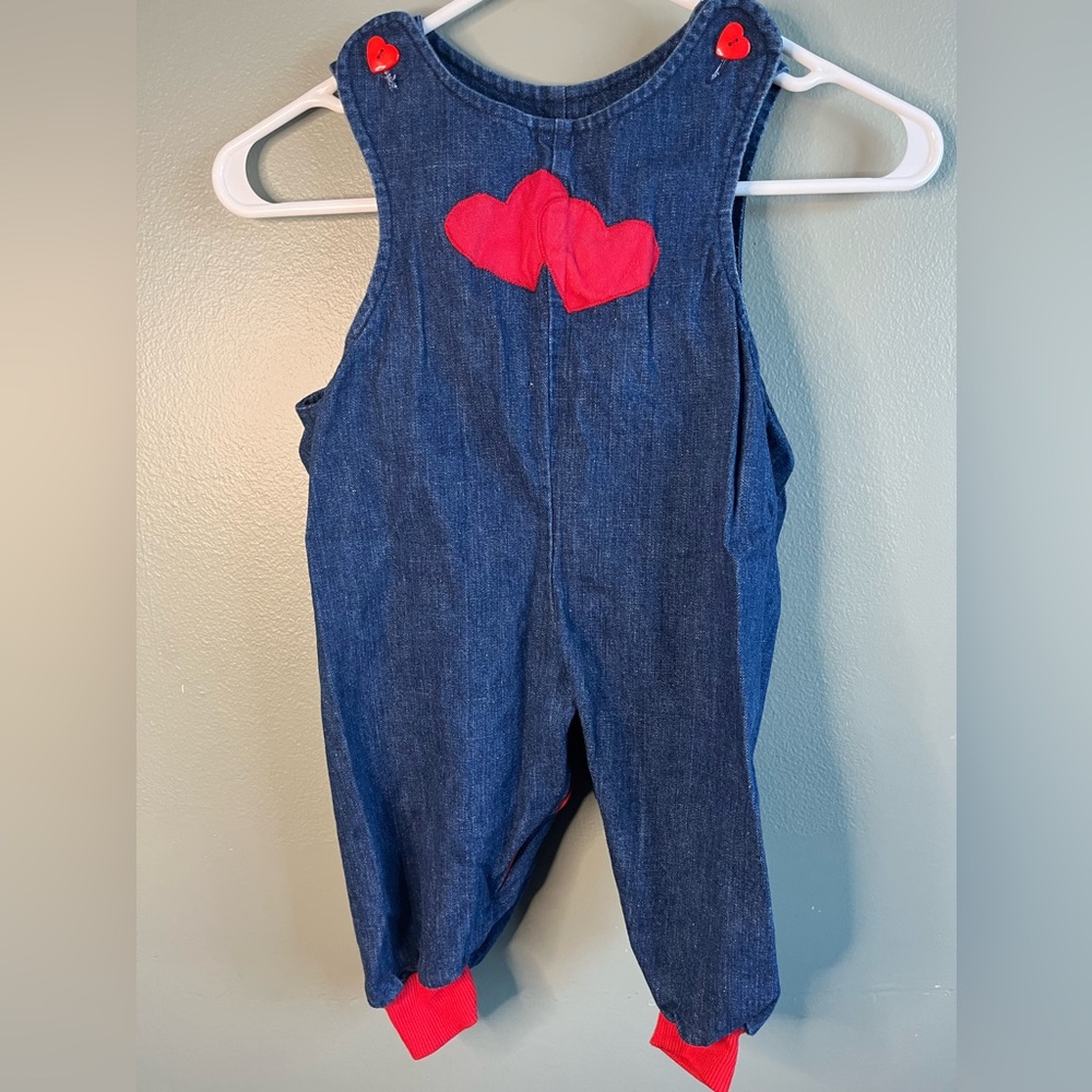 Vintage Denim Toddler Overalls- 18 mth